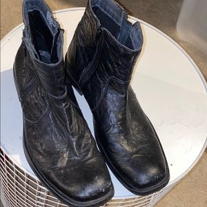 Alfani men’s leather Rockford boots